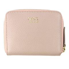 Carteira de Dinheiro Zíper P Rose Liso Pronta Entrega
