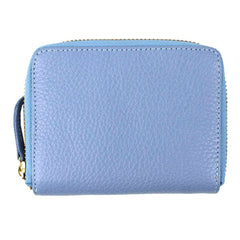 Carteira de Dinheiro Zíper P em Couro Personalizada