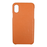 Case iPhone X e XS Tangerina Liso Pronta Entrega