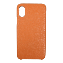 Case iPhone X e XS Tangerina Liso Pronta Entrega