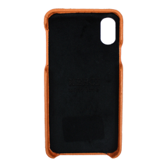Case iPhone X e XS Tangerina Liso Pronta Entrega