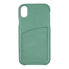 Case Iphone XS Max Jade com Portão Cartão Pronta Entrega