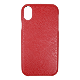 Case iPhone X e XS Vermelho Liso Pronta Entrega