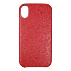 Case iPhone X e XS Vermelho Liso Pronta Entrega