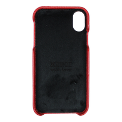 Case iPhone X e XS Vermelho Liso Pronta Entrega