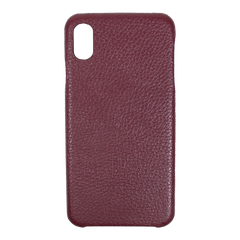 Case iPhone XS Max Burgundy Liso Pronta Entrega