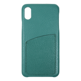 Case iPhone XS Max Com Porta Cartão Esmeralda Pronta Entrega