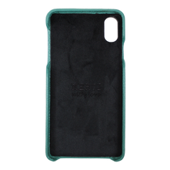 Case iPhone XS Max Com Porta Cartão Esmeralda Pronta Entrega