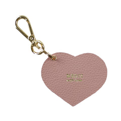 Chaveiro Coração Algodão Doce Liso Pronta Entrega