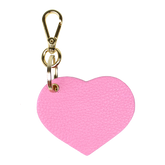 Chaveiro Coração Rosa Orquídea Pronta Entrega