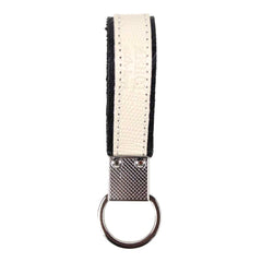 Chaveiro Edy Masculino Preto Paris com Off White Liso Pronta Entrega