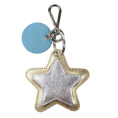 Chaveiro Estrela em Couro Personalizado