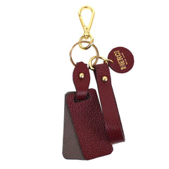 Chaveiro Família 2 em Couro Personalizado