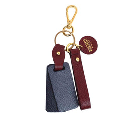 Chaveiro Família 2 em Couro Personalizado