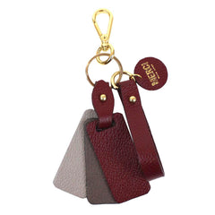 Chaveiro Família 3 em Couro Personalizado