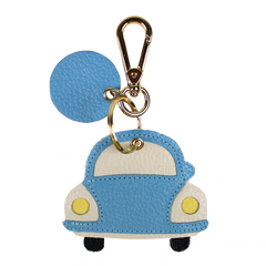 Chaveiro Little Car em Couro Personalizado