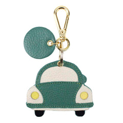 Chaveiro Little Car em Couro Personalizado