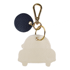 Chaveiro Little Car em Couro Personalizado