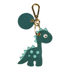 Chaveiro Little Dino em Couro Personalizado