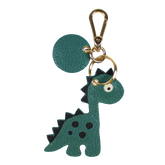 Chaveiro Little Dino em Couro Personalizado