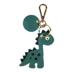 Chaveiro Little Dino em Couro Personalizado