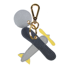 Chaveiro Little Plane em Couro Personalizado