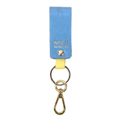Chaveiro Meg Aqua Lesard com Lima Liso Pronta Entrega