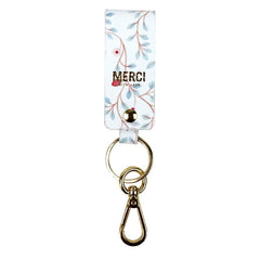 Chaveiro Meg Estampa Blossom Tecido Pronta Entrega