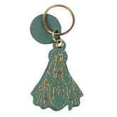 Chaveiro Nossa Senhora da Medalha jade Pronta Entrega