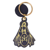 Chaveiro Nossa Senhora da Medalha Marinho Liso Pronta Entrega