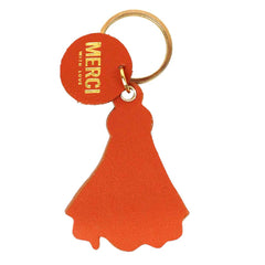 Chaveiro Nossa Senhora da Medalha Tangerina Liso Pronta Entrega