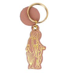Chaveiro Nossa Senhora das Graças em Couro Personalizado