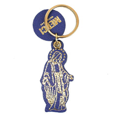Chaveiro Nossa Senhora das Graças em Couro Personalizado