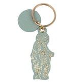 Chaveiro Nossa Senhora das Graças Menta Liso Pronta Entrega