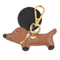 Chaveiro Cachorro Bartô em Couro Personalizado