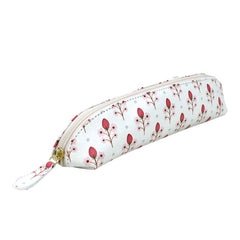 Estojo Eloah Estampa Blossom Morangos Pronta Entrega