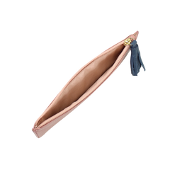 Estojo Lya Algodão Doce Liso com Oceano Pronta Entrega