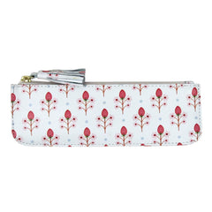 Estojo Lya Estampa Blossom Morangos Pronta Entrega