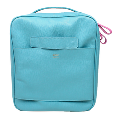 Extra Bag Aqua Liso com Rosa Orquídea Pronta Entrega