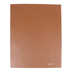 Fichário Receitas em Couro Personalizado