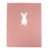 Fichário Documentos Little Rabbit em Couro Personalizado