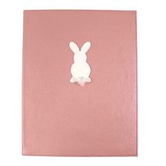 Fichário Documentos Little Rabbit em Couro Personalizado