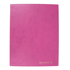 Fichário Receitas em Couro Personalizado