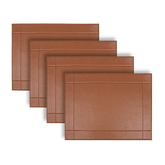 Jogo Americano D'Orsay 4 Unidades em Couro Personalizada