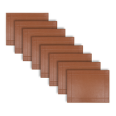 Jogo Americano D'Orsay 8 Unidades em Couro Personalizada