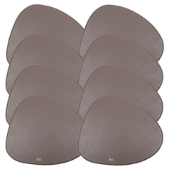 Jogo Americano Moma 8 Unidades em Couro Personalizada