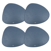 Jogo Americano Moma 4 Unidades em Couro Personalizada