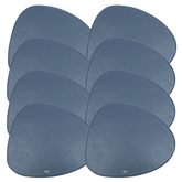 Jogo Americano Moma 8 Unidades em Couro Personalizada