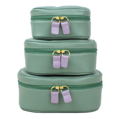 Kit Necessaire Aurora em Couro Personalizado