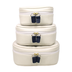 Kit Necessaire Aurora em Couro Personalizado